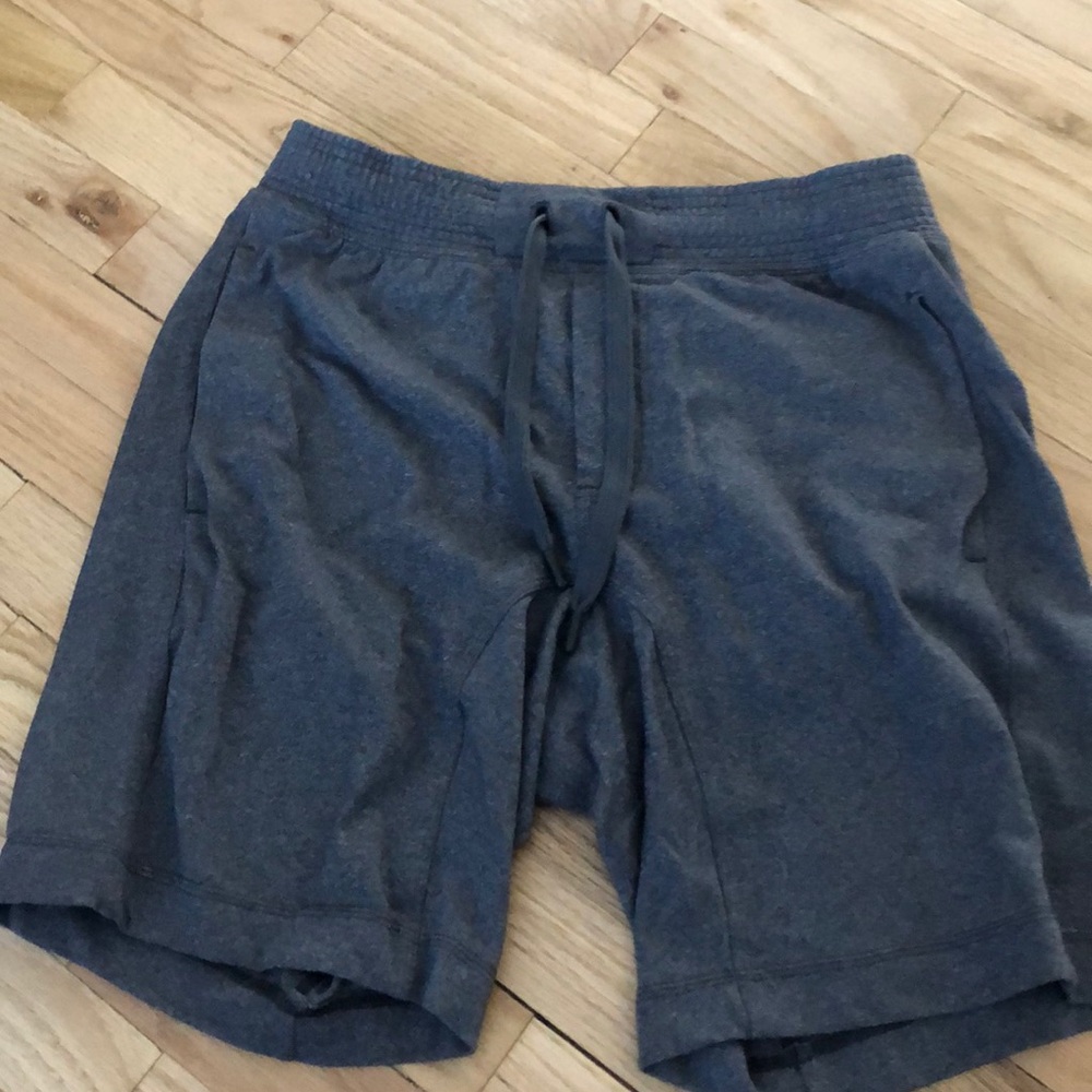 Lululemon sweat shorts. No liner